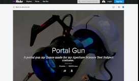 
							         Portal Gun | Flickr								  
							    