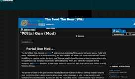 
							         Portal Gun (Mod) | Feed The Beast Wiki | FANDOM powered by Wikia								  
							    