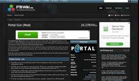 
							         Portal Gun (Mod) - Feed The Beast Wiki								  
							    