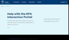 
							         Portal help | EPA Victoria								  
							    