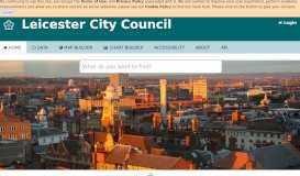 
							         Portal home page — Leicester Open Data								  
							    