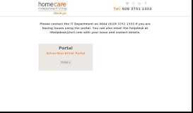 
							         Portal - Homecare Independent Living								  
							    