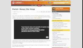 
							         Portal: Hoopy the Hoop - LOGOUT.hu blogbejegyzés								  
							    