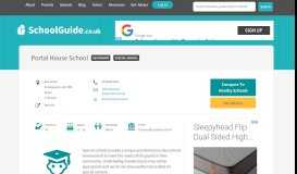
							         Portal House School Review and Catchment Area | School Guide								  
							    