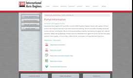 
							         Portal Information | International Aero Engines								  
							    