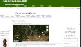 
							         Portal Inn (Shasta County, California): Community Profile								  
							    