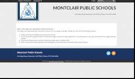 
							         Portal Instructions - Montclair Public Schools								  
							    