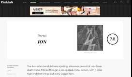 
							         Portal: ION Album Review | Pitchfork								  
							    