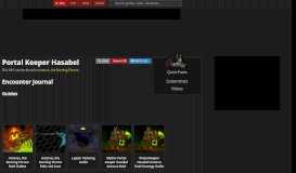 
							         Portal Keeper Hasabel - NPC - World of Warcraft - Wowhead								  
							    