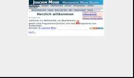 
							         Portal kilchb.de: Joachim Mohr Mathematik Musik Delphi								  
							    