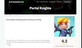 
							         Portal Knights App Bewertung - Games - Apps Rankings!								  
							    