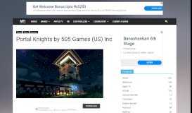 
							         Portal Knights by 505 Games (US) Inc - MFi Games								  
							    