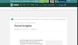 
							         Portal Knights für PC kaufen oder für Konsole vorbestellen! - Giga								  
							    