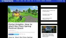 
							         Portal Knights: How to Start the Chen Spring Festival Quest - Twinfinite								  
							    