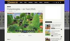 
							         Portal Knights - im Test (PS4) – MANIAC.de								  
							    