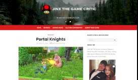 
							         Portal Knights – Jinx The Game Critic								  
							    