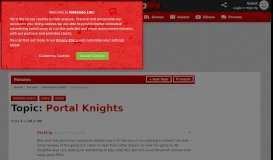 
							         Portal Knights - Nintendo Switch Forum - Page 2 - Nintendo Life								  
							    