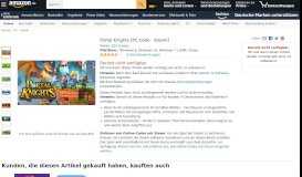 
							         Portal Knights [PC Code - Steam]: Amazon.de: Games								  
							    
