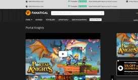 
							         Portal Knights | PC Steam Game | Fanatical								  
							    