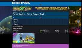 
							         Portal Knights - Portal Pioneer Pack - Info - IsThereAnyDeal.com								  
							    