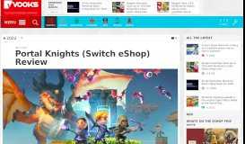 
							         Portal Knights (Switch eShop) Review - Vooks								  
							    