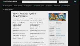 
							         Portal Knights System Requirements - Can I Run It ...								  
							    