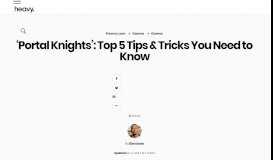 
							         'Portal Knights': Top 5 Tips & Tricks You Need to Know | Heavy.com								  
							    