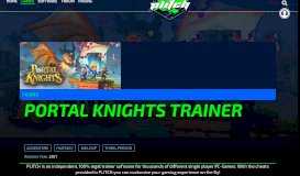 
							         Portal Knights Trainer + Cheats - MegaDev								  
							    