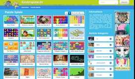 
							         Portal - Kostenlose Online Spiele auf Kinderspiele.de								  
							    