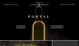 
							         Portal — Lake + Wells								  
							    