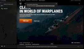 
							         Portal Landing Page | Wargaming.net - World of Warplanes								  
							    