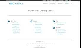 
							         Portal Learning Center - Genuitec								  
							    