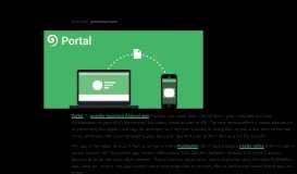 
							         Portal Lets You Use Your iPhone As A Wireless Thumbdrive ...								  
							    