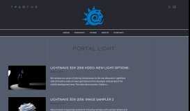 
							         portal light – LightWave 3D								  
							    