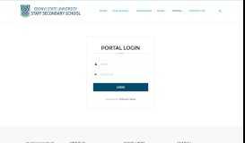 
							         portal login - EBSU Staff Schools								  
							    