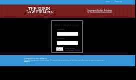 
							         Portal Login - MCA Collection - Rubin Law Firm								  
							    