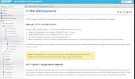 
							         Portal Management - QNAP Turbo NAS Software User Manual								  
							    