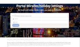 
							         Portal Miralles, Barcelona holiday lettings: Houses & more | HomeAway								  
							    
