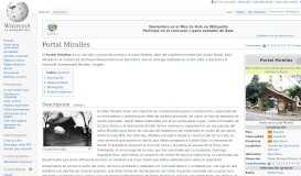 
							         Portal Miralles - Wikipedia, la enciclopedia libre								  
							    