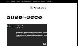 
							         Portal Music								  
							    