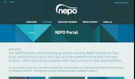 
							         Portal | NEPO								  
							    