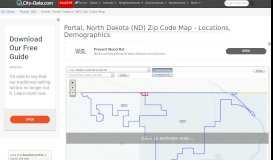 
							         Portal, North Dakota (ND) Zip Code Map - Locations, Demographics ...								  
							    