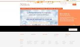 
							         Portal Novartis - Inovação e objetividade em um só portal								  
							    