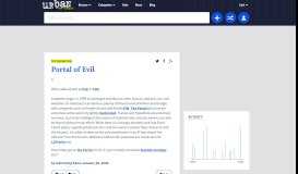 
							         Portal of Evil - Urban Dictionary								  
							    