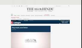 
							         Portal of research - The Hindu								  
							    