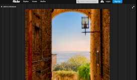 
							         Portal on a dream... | ~ San Gimignano Not far inside the ga… | Flickr								  
							    