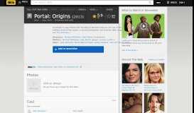 
							         Portal: Origins (2013) - IMDb								  
							    