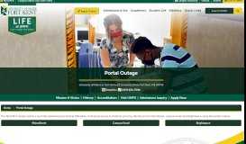 
							         Portal Outage - University of Maine at Fort Kent								  
							    
