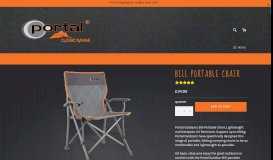 
							         Portal Outdoor Bill Portable Chair, Lightweight and Compact, UV ...								  
							    