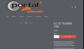 
							         Portal Outdoor Ole XXL Tragbarer Stuhl / Sessel - Stark, bequem und ...								  
							    